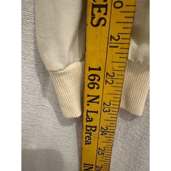 VTG Solumbra LARGE Yellow Long Sleeve Polo Shirt UV Protection Logo USA 1010K11 - Picture 12 of 14